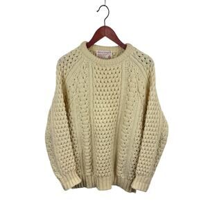 VTG Irish Wool Fisherman Sweater